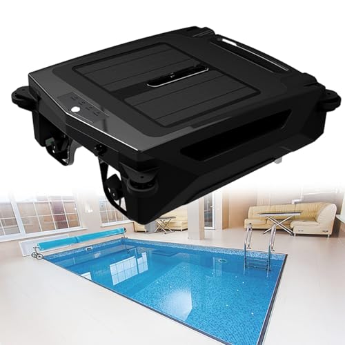 Pool Cleaner Robot, Solar Rechargeable Dual-Mode Pool Cleaning Robot, Cordless Robot Pool Cleaner, Solar Automatic Robot Pool Skimmer
