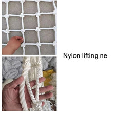 Nylon Flat Webbing Net - Heavy Duty Lifting Sling Net, Cargo Hanging Net, Truck/Trailer/Cargo Net, Heavy Duty Rigging Strap For Lifting And Towing, Carrying Capacity 0.3-3.5T(4 X 4M/Mesh 15cm/Load 2.5