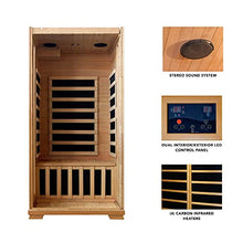 Blue Wave HeatWave BSA2402 1-2 Person Hemlock Carbon Infrared Sauna Hemlock