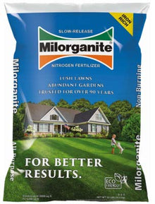 Milorganite Eco-Friendly Slow-Release Nitrogen Lawn Fertilizer 32 lbs