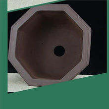 GizmoBox Planter Boxes Outdoor Octagonal Large Calibre Alabaster Flower pots Planting containers Fortune Tree Ceramic Bonsai Planting Pots