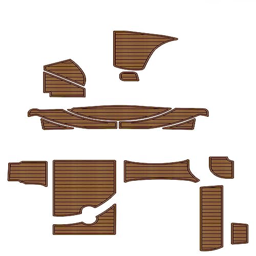 Valman EVA Faux Teak Decking Floor for 1999 Maxum 3000 SCR - Multiple Colors Available