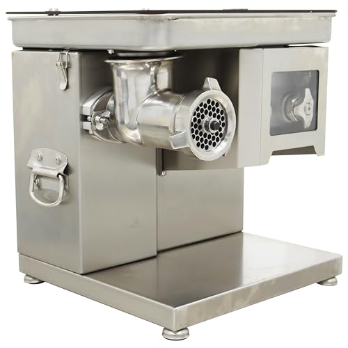 LGXEnzhuo Dual-purpose Desktop Meat Grinder Cutting Machine Gray