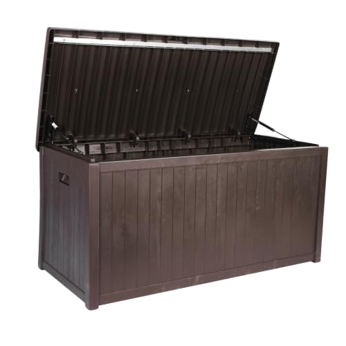 Large Waterproof Storage Bench Lockable Outside Storage Box