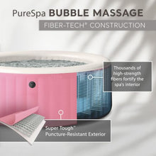 INTEX PureSpa 4 Person Inflatable Hot Tub with Energy-Efficient Spa Cover