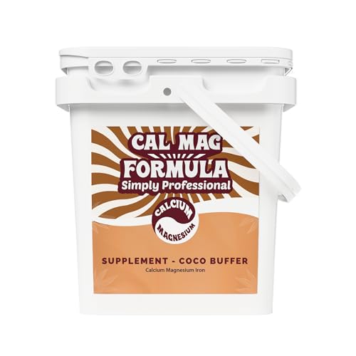 SIMPLY PROFESSIONAL FORMULA Cal MAG Formula for Indoor & Outdoor Plants - Plant Fertilizer for Strong Flower Development - Water-Soluble Plant Food for Vibrant, Beautiful Blooms - 25 LB Bucket