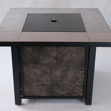 50000 BTU CSA Certified Square Gas Fire Pit Table for Outdoor Patio – 32" Propane Fireplace with Lava Rocks & Stainless Steel Burner