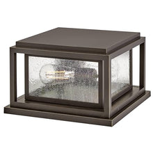 Hinkley Republic Small Pier Mount Lantern, Low Voltage Oil Rubbed Bronze