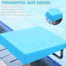 Stainless Pool One Step Diving Starting Block, Swim Competition Training Jumping Platform, Indoor Outdoor Pool Jump Board, with Fittings, Diving Boards for Inground Pools A
