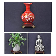 ZOCWJK Plant standPlant Base Stand, Imitation Wood, Crafts, Exhibition Table, Decorative Base, Square Base, Flower Pot Base, Wooden Base, Holder, Base Stand,A-Small