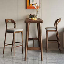 Industrial Narrow Pub Patio Bar Table,Rectangle Modern Wooden High Top Dining Kitchen Table,Long Table Against The Wall For Home Balcony Table,Easy To Install(Stools Must Be Purchased Separately)