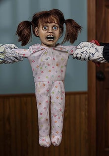 Seasonal Visions Clowns Tug of War Animated Prop Red