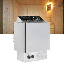 Wlikoci Sauna Heater, 4.5/6/8 / 9kW steam Stove for Sauna, Stainless Steel Accessory with Internal Control, Bath Heating (56,5x40,5x28.5 cm) (8KW)