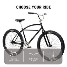State Bicycle Co. Cruiser Bike 27.5" Single-Speed Black/Metallic