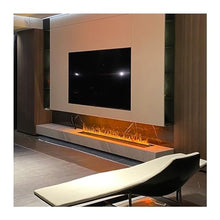 YP YuanPei 3D Simulated Flame Fireplace, Desktop-Mounted with Touchscreen, Suitable for Living Rooms and Entertainment Centers(700mm)