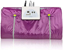 Pevor Sauna Blanket, Far Infrared Sauna Blanket 2 Zone Digital Controller Slimming Weight Detox Spa