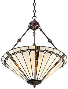 Siannon 20" Wide 3-Light Ivory Glass Pendant Light Light Fixture