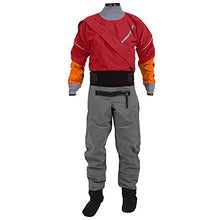 Mookta Men's Waterproof Neoprene Kayak Dry Suits Red