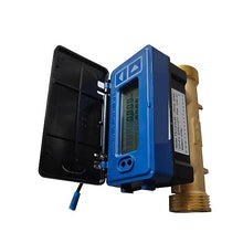 KGKGK Water Flow Meter, T3-1-2-H Ultrasonic Agricultural Irrigation Flow Water Meter,Copper Pipe Thread-Connection with RS485 & Mbus Output,for Outdoor Garden Hose Watering(DN25mm)