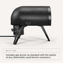 Gozney Roccbox Outdoor Pizza Oven, Portable, Gas & Wood Fired - Black
