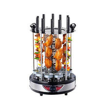 TEOYETTSF Electric Barbecue Oven Household Automatic Rotary Skewer Smokeless Grill Cup
