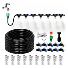 Drip Irrigation Misting Kit, Outdoor Spray System with Hose & Connectors