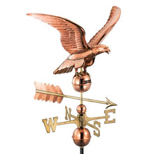 Good Directions Smithsonian Eagle Copper Weathervane, Includes Adjustable Roof Mount for Easy Installation - Hand-Polished Copper