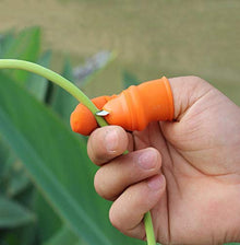MVNOIRE Thumb Cutter Gardening Tools Pruning Shears Garden Picking Plant Vegetables Separator Finger Tool Multifunction Kitchen
