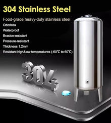304 Stainless Steel Water Booster Tank for Well Garden Irrigation Home