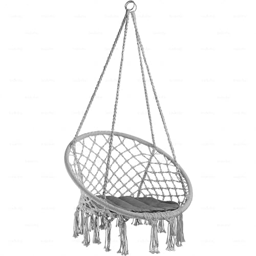 AFPSDLFJDLS Outdoor Hammock Chair Bohemia Hanging Indoor Balcony Garden Home Swing
