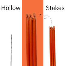 1000 PCS 48 Inch Driveway Markers 5/16 Inch - with 12" Install Drill Bit, Snow Stakes, Snow Plow Markers, Snow Poles, Rods (1000)
