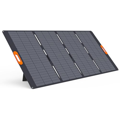 400W Foldable Portable Solar Panel for ALLWEI 1200W 2400W Power Station Solar Generator, IP67 Waterproof, with Adjustable Kickstand for RVs Camping Home and Blackouts