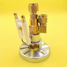 OETIBUFA Burner Ignition System high Voltage Pulse Ignition Brass Siphon Air Atomizing Oil Burner Nozzle Ceramic Igniter(Lavender)