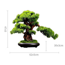 YXIANG56Q Fake Plants Living Room Simulation Plant Bonsai Indoor Greenery Potted Plants Large Fake Tree Desktop Landscape Decoration Ornaments Bonsai Tree