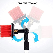 Solar Panel Cleaning Kit, Portable Window Cleaning Brush, Window Washing Kit with Extension Pole, Photovoltaic Panel Water Spray Cleaning Brush/50Cm Brush Head/5M Rod