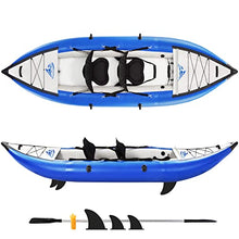 PRODCA Inflatable Kayak Set with Paddle & Air Pump Tandem 2 Person Kayak