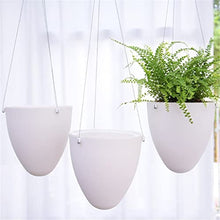 BBYYDS Hanging Planters Flower Pot Basket Imitation Rattan Weaving Garden Office Hydroponic Plants Convenient