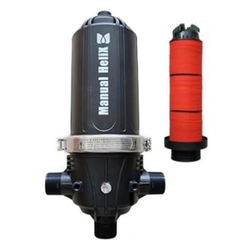 Drip Depot Large T-Filter w/Gauge Ports - Size : 3" MPT - Filter Type : Disc - Filtration : 130 Micron (120 Mesh)