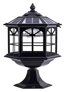 ALDEPO Courtyard Light Outdoor Pillar Lamp Garden Courtyard Fence Column Step Corridor Street Garden Fence Parking Lot Lighting (Color : Animal Horse)