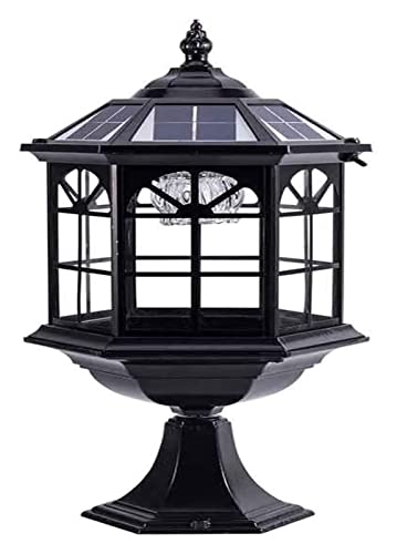 ALDEPO Courtyard Light Outdoor Pillar Lamp Garden Courtyard Fence Column Step Corridor Street Garden Fence Parking Lot Lighting (Color : Animal Horse)