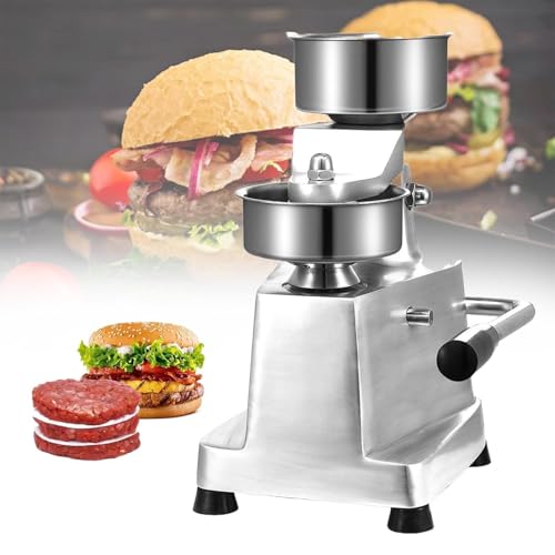 DLYZAYE Burger Press Patty Maker Machine, Home Manual Burger Forming Machine for Large Stuffed Burgers, Commercial Grill Burger Press Tool(4 Inch)