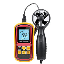 FRAHS Digital Anemometer, Handheld Wind Speed Meter, Digital LCD Backlight Wind Speed Meter for Measuring Wind Speed