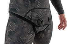 SEAC Seac Snake Man Two-Piece Open-Cell Neoprene Wetsuit 5mm Large Grey Camo