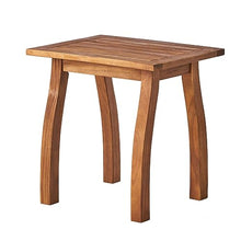 Christopher Knight Home Selma Acacia Rocking Chairs with Cushions, 2-Pcs Set, Teak Finish
