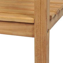 LKJVFCPW 89.8 Inch Teak Wood Garden Bench, Large Outdoor Patio Seating, Solid Hardwood Park Bench for Backyard, Deck, and Garden Decor, Weather Resistant