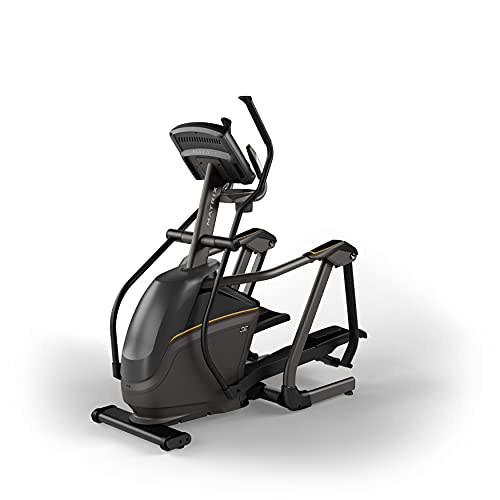 Matrix Fitness E30 Elliptical Trainer with XER Console Black/Yellow