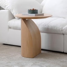 Nightstand Sofa Table 55x57cm Living Room Home Decoration Side Table, Modern Special-Shaped Creative Storage, Balcony Leisure Bedroom Bedside