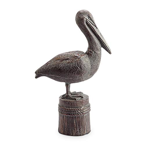 SPI Feathered Fisherman Garden Sculpture Outdoor Décor