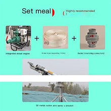 GUSTYT 360° Automatic Rotating Rocker Sprinkler Diesel Package