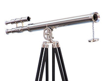 Handcrafted Model Ships Floor Standing Chrome Griffith Astro Telescope 64
